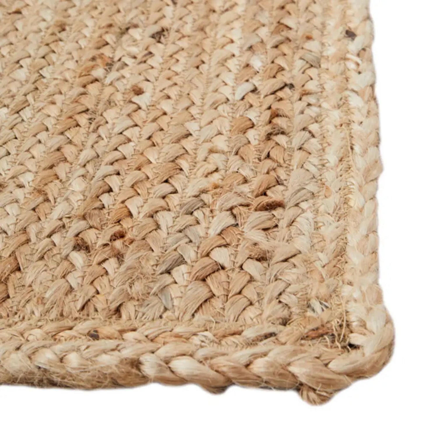 Decorative Multicolour Jute Runner Rug – Handwoven Boho Kitchen, Hallway & Stairs Carpet