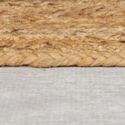 Jute Straight Woven Runner Rug – Handwoven Natural Fiber Hallway Carpet