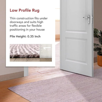 Decorative Multicolour Jute Runner Rug – Handwoven Boho Kitchen, Hallway & Stairs Carpet