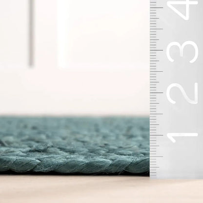 Decorative Multicolour Jute Runner Rug – Handwoven Boho Kitchen, Hallway & Stairs Carpet