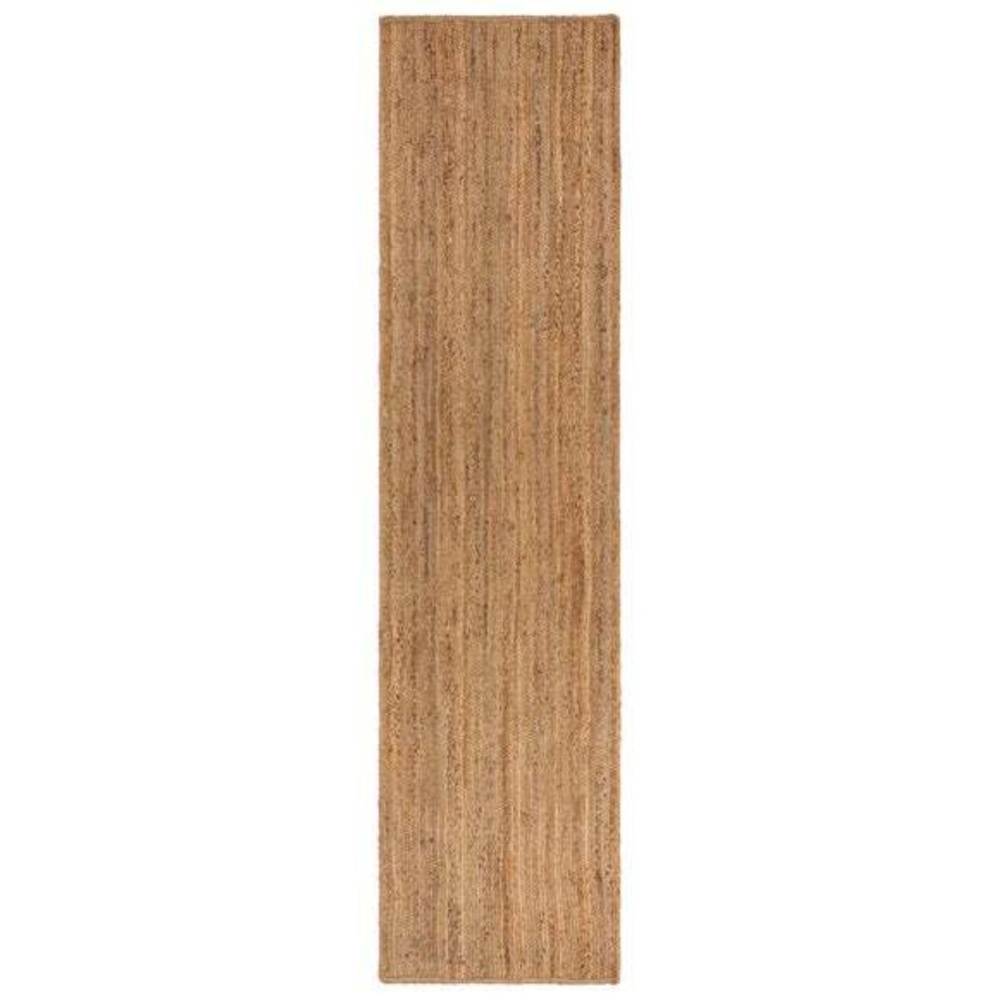 Jute Straight Woven Runner Rug – Handwoven Natural Fiber Hallway Carpet
